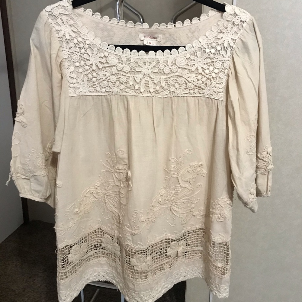 SUNDANCE 3/4 sleeve top